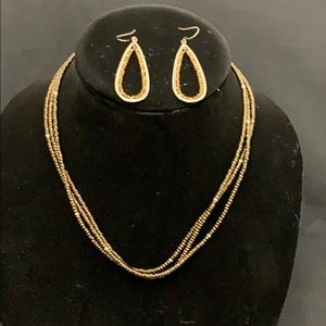 Silpada Necklace and Earrings Set